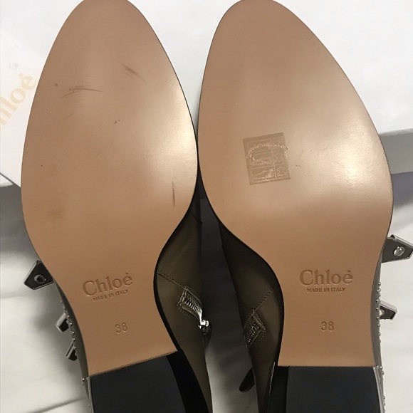 SALE NWT Chloé Susanna studded leather boots - Picture 8 of 8